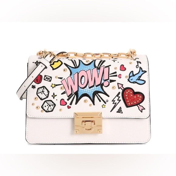 ALDO (KONSTANTIN) CROSSBODY BAG…White/Multi - Picture 3 of 5